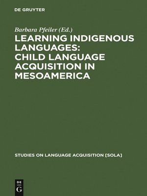 cover image of Learning Indigenous Languages